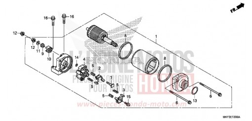 STARTER MOTOR CBR1000RAH de 2017